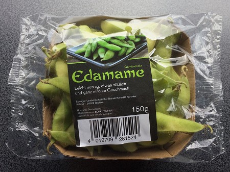 Edamame Pakung bei EDEKA
